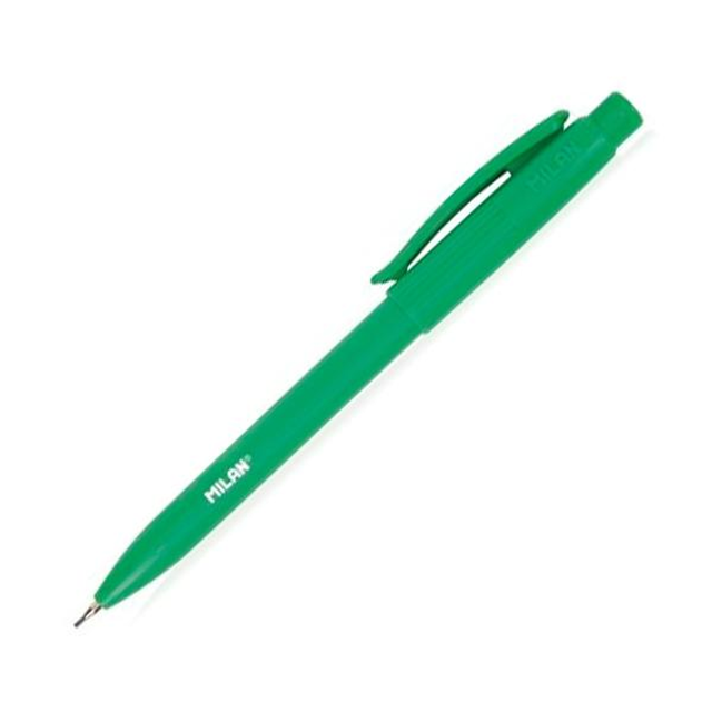 Portaminas MILAN Pack de 20 PL1 Trazo 0,9mm 2B Verde