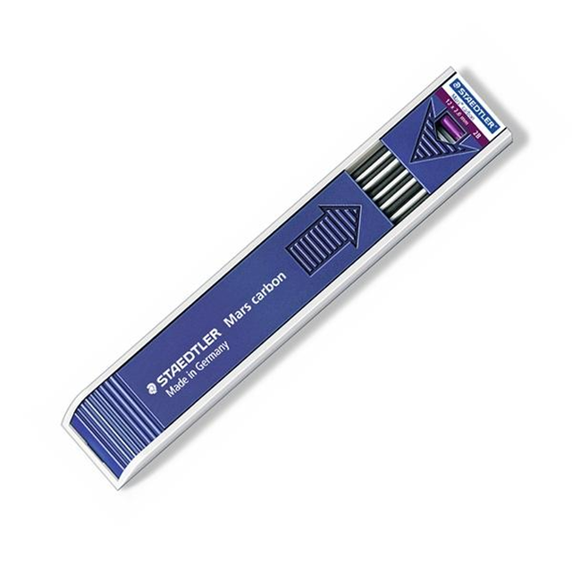 Portaminas Staedtler Tubo 12 Minas Mars Micro - Mina 2 Mm - Dureza 2B
