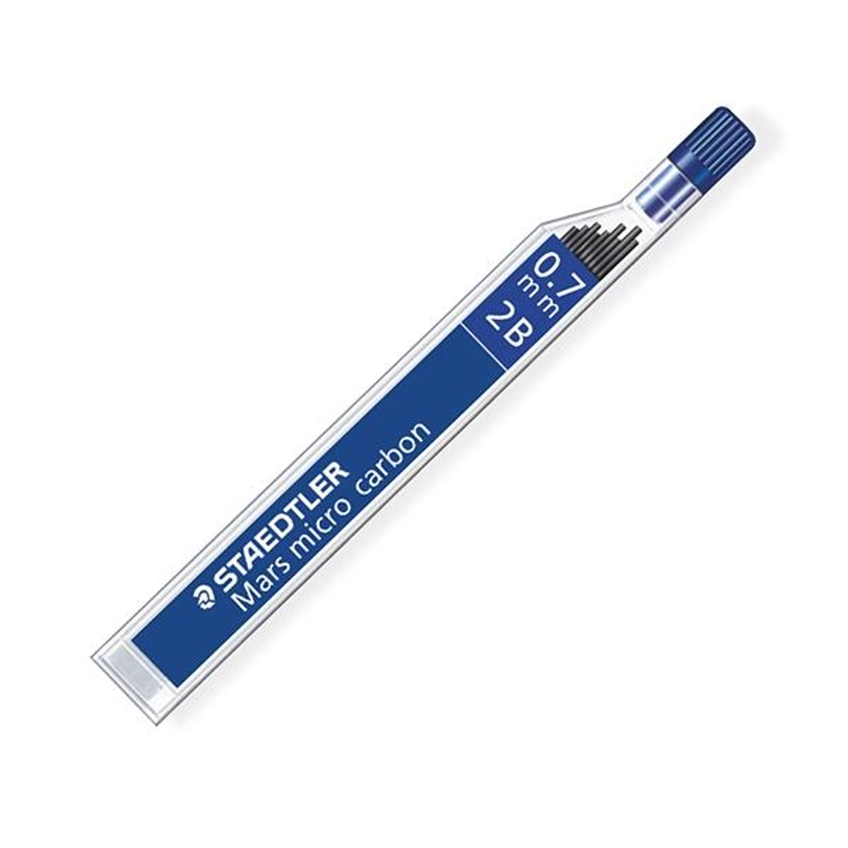 Portaminas Staedtler Tubo 12 Minas Mars Micro - Mina 0,7 Mm - Dureza 2B
