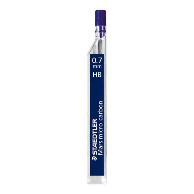 Portaminas Staedtler Tubo 12 Minas Mars Micro - Mina 0,7 Mm - Dureza Hb