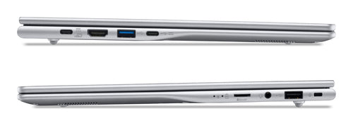 Portátil Acer ASPIRE LITE 15-46P-R64G Ryzen 3-5400U 8 GB 256 GB SSD 15,6" Windows 11 Home vista teclado