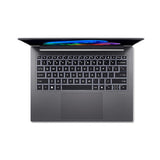 Portátil Acer TRAVELMATE X4 AI TMX414-51 Intel Core Ultra 5-226V 16 GB 512 GB SSD 14" Windows 11 Pro COPILOT+ vista teclado