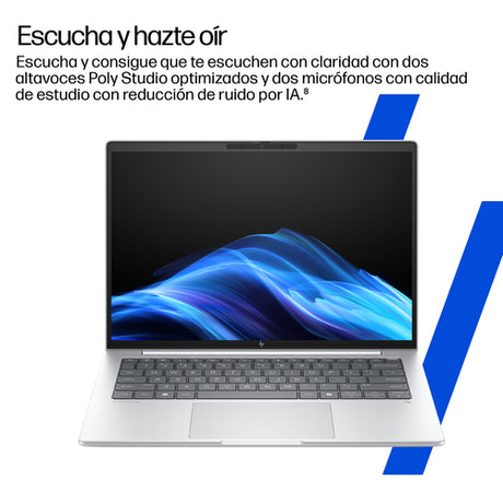 Portatil HP Elitebook 8 G1i 14 D73U6ET vista 4