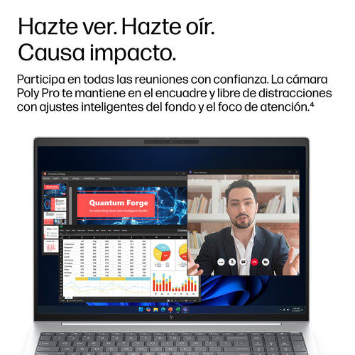 Portátil HP EliteBook 8 G2i 16 AI DK5W2ET vista 2