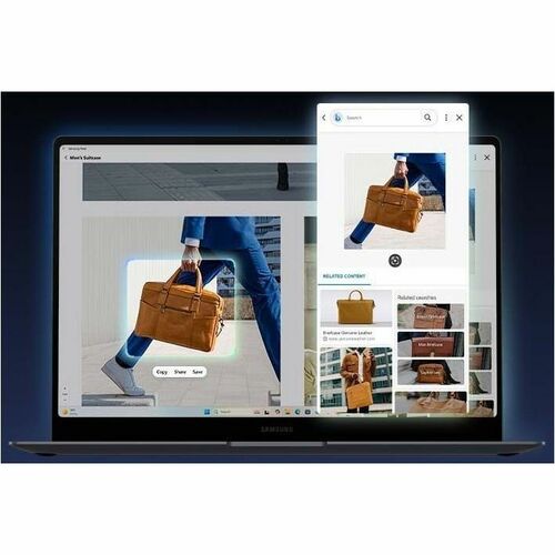 Portatil Samsung Galaxy Book5 Pro NP964XHA-KG2ES vista 3