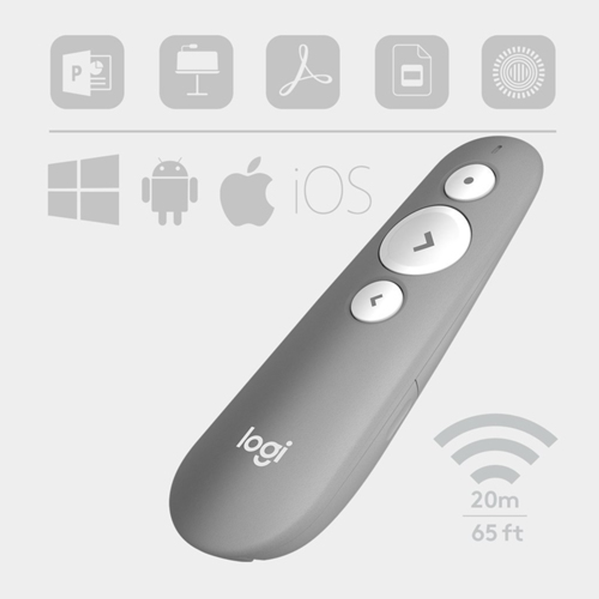 Presentador inalámbrico Logitech R500 - vista 3