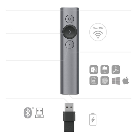 Presentador inalámbrico Logitech SPOTLIGHT - vista 6