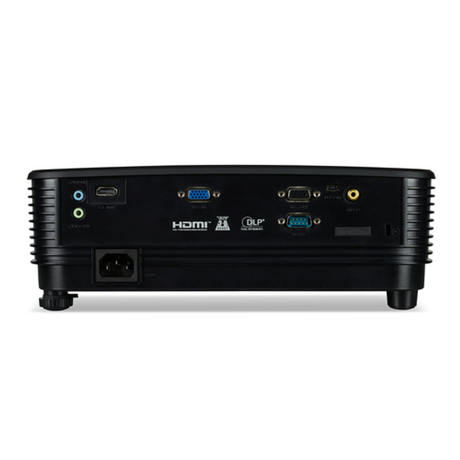 Proyector Acer X1329 WXGA 4800 lm ANSI - vista 6