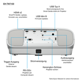 Proyector Epson EH-TW7100 4K UHD 3000 lm ANSI - vista 12