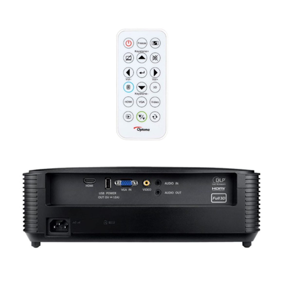 Proyector Optoma S336 SVGA 4000 lm ANSI - vista 2