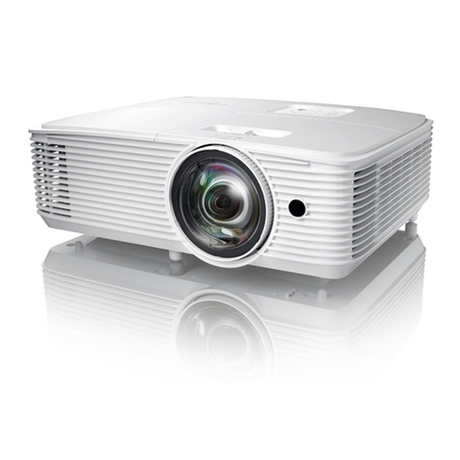 Proyector Optoma W309ST WXGA 3800 lm ANSI - vista 2