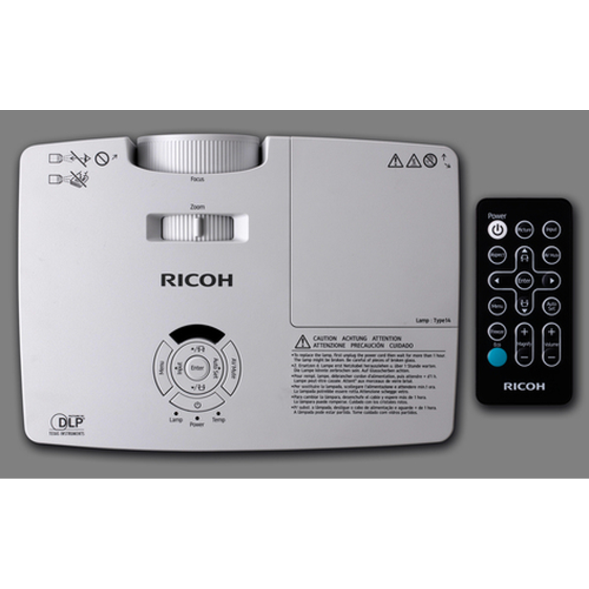 Proyector Ricoh PJX5460 XGA 4000 lm ANSI - vista 4
