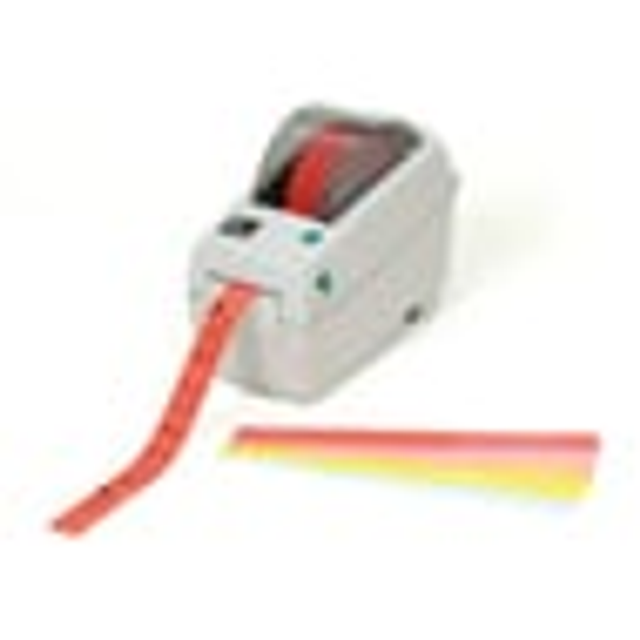 Pulseras de identificación Zebra 25,4 × 254 mm Rojo 4 unidades 10012712-1