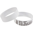 Pulseras de identificación Zebra Z-Band Direct 25,4 × 279,4 mm Blanco 1 unidad 10006995K