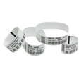Pulseras de identificación Zebra Z-Band UltraSoft 25,4 × 177,8 mm Blanco 1 unidad 10015357K
