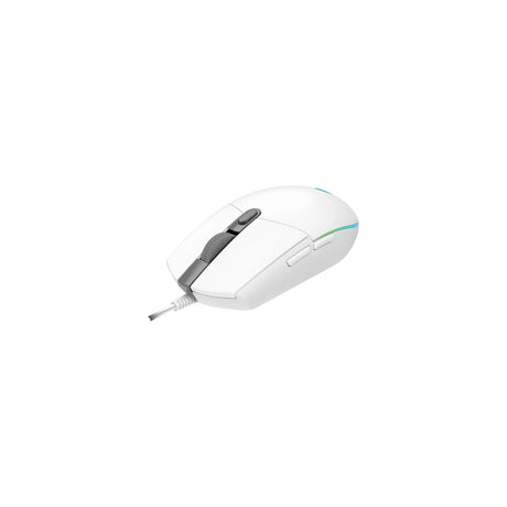 Ratón Logitech G203 LIGHTSYNC USB blanco, vista 2