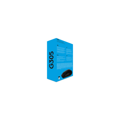 Ratón Logitech G305 inalámbrico negro, vista 9