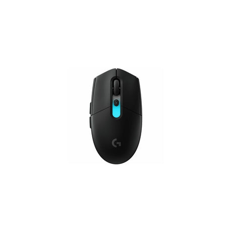 Ratón Logitech G305 X inalámbrico negro, vista 3
