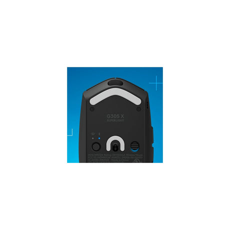 Ratón Logitech G305 X inalámbrico negro, vista 9