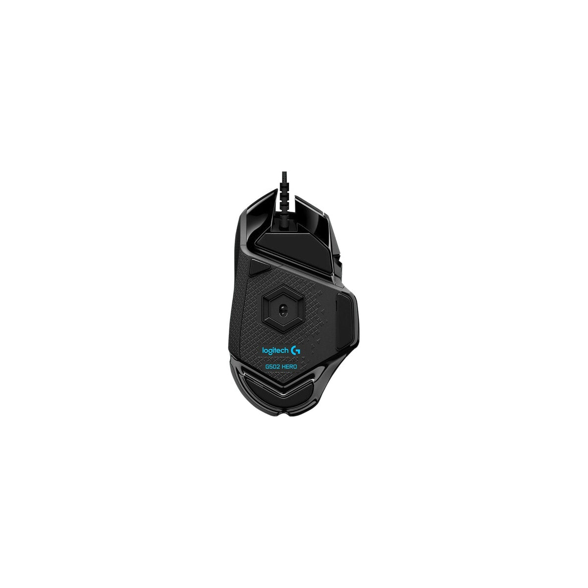 Ratón Logitech G502 HERO USB negro, vista 2