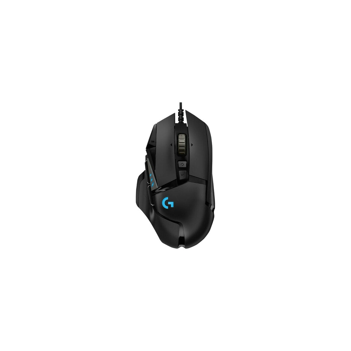 Ratón Logitech G502 HERO USB negro, vista 6