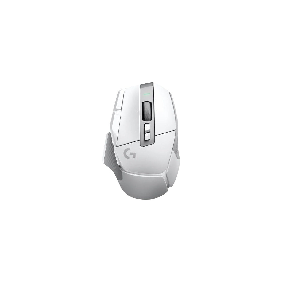 Ratón Logitech G502 X inalámbrico blanco, vista 2