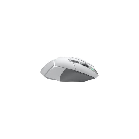 Ratón Logitech G502 X inalámbrico blanco, vista 6
