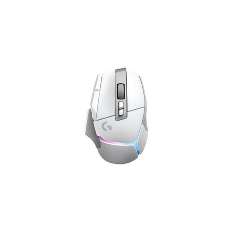 Ratón Logitech G502 X Plus inalámbrico blanco, vista principal