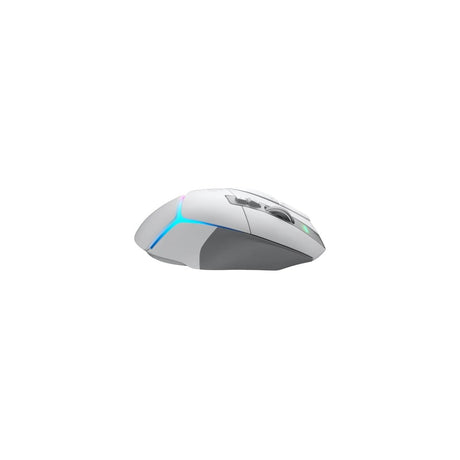 Ratón Logitech G502 X Plus inalámbrico blanco, vista 3