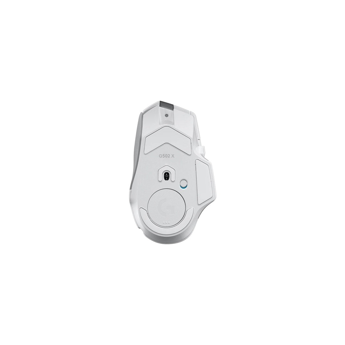 Ratón Logitech G502 X Plus inalámbrico blanco, vista 6
