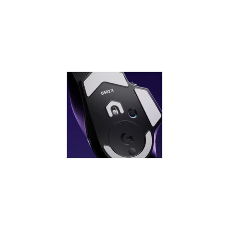 Ratón Logitech G502 X Plus inalámbrico negro, vista 8