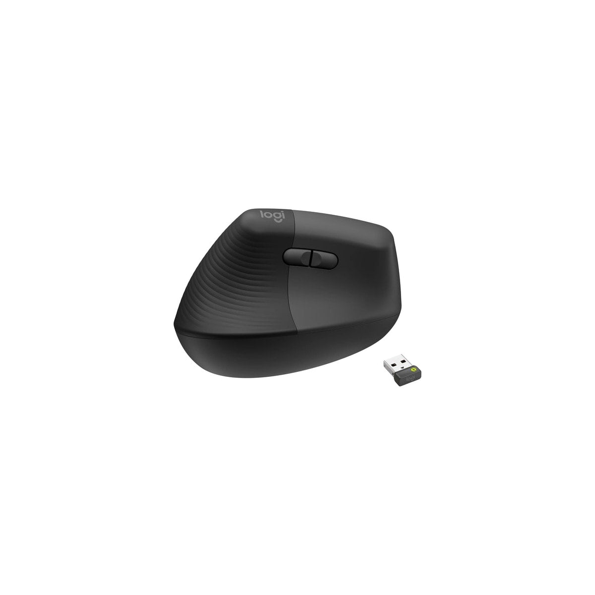 Ratón Logitech Lift Business para zurdos inalámbrico grafito, vista principal