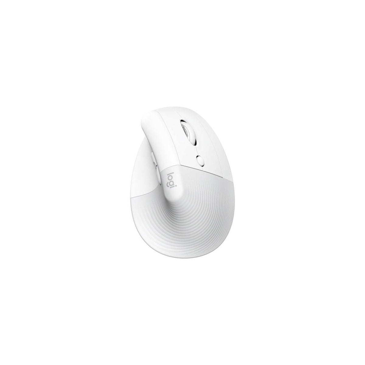 Ratón Logitech Lift para diestros inalámbrico blanco roto, vista principal
