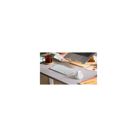 Ratón Logitech Lift para diestros inalámbrico blanco roto, vista 7