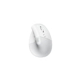 Ratón Logitech Lift para Mac inalámbrico blanco roto, vista principal