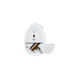 Ratón Logitech Lift para Mac inalámbrico blanco roto, vista 5