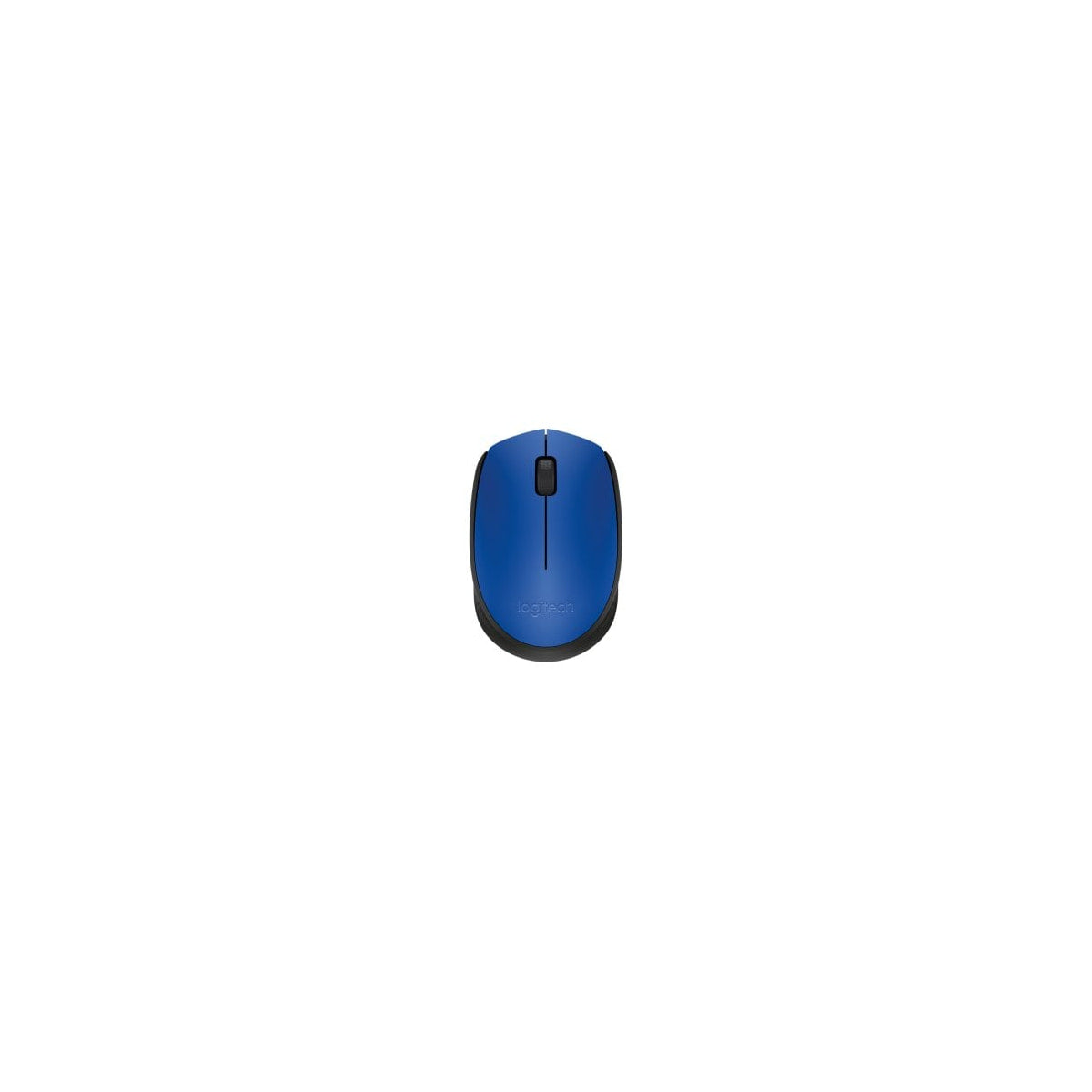 Ratón Logitech M171 inalámbrico azul, vista 2