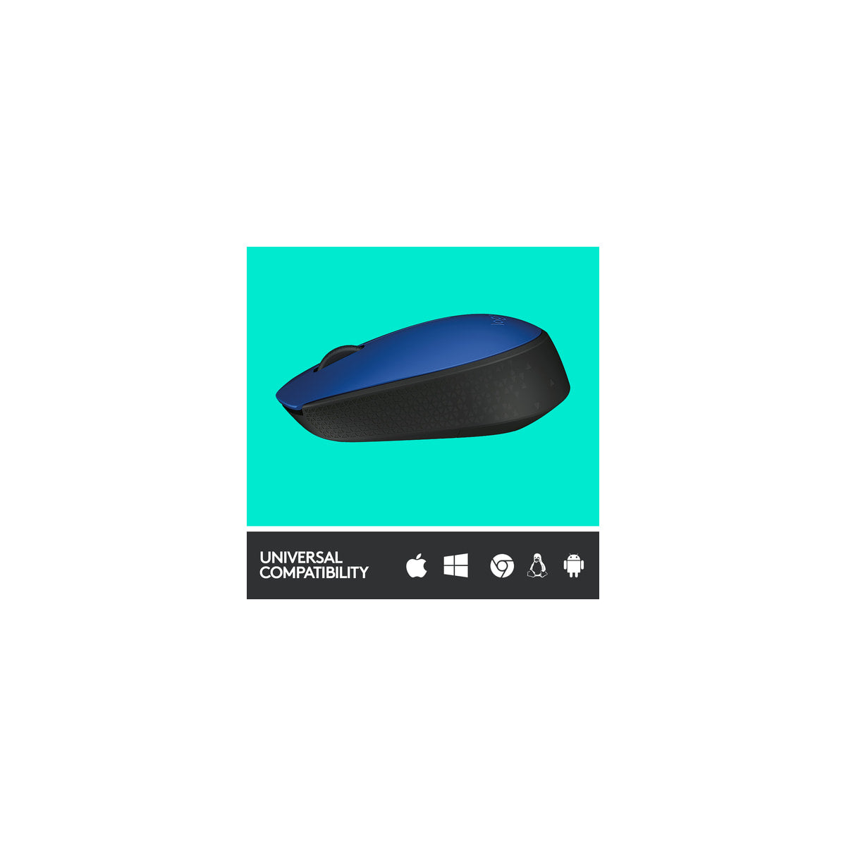 Ratón Logitech M171 inalámbrico azul, vista 9