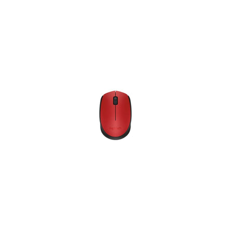 Ratón Logitech M171 inalámbrico rojo, vista 2