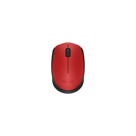 Ratón Logitech M171 inalámbrico rojo, vista 4