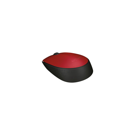 Ratón Logitech M171 inalámbrico rojo, vista 5