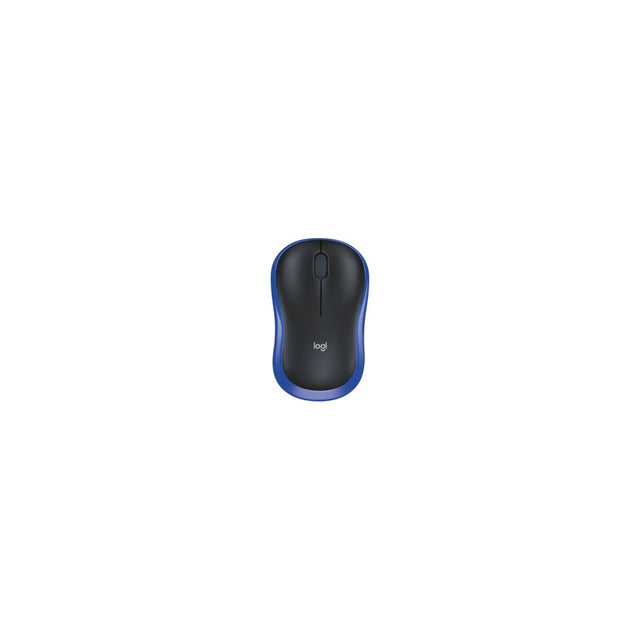 Ratón Logitech M185 inalámbrico azul, vista principal