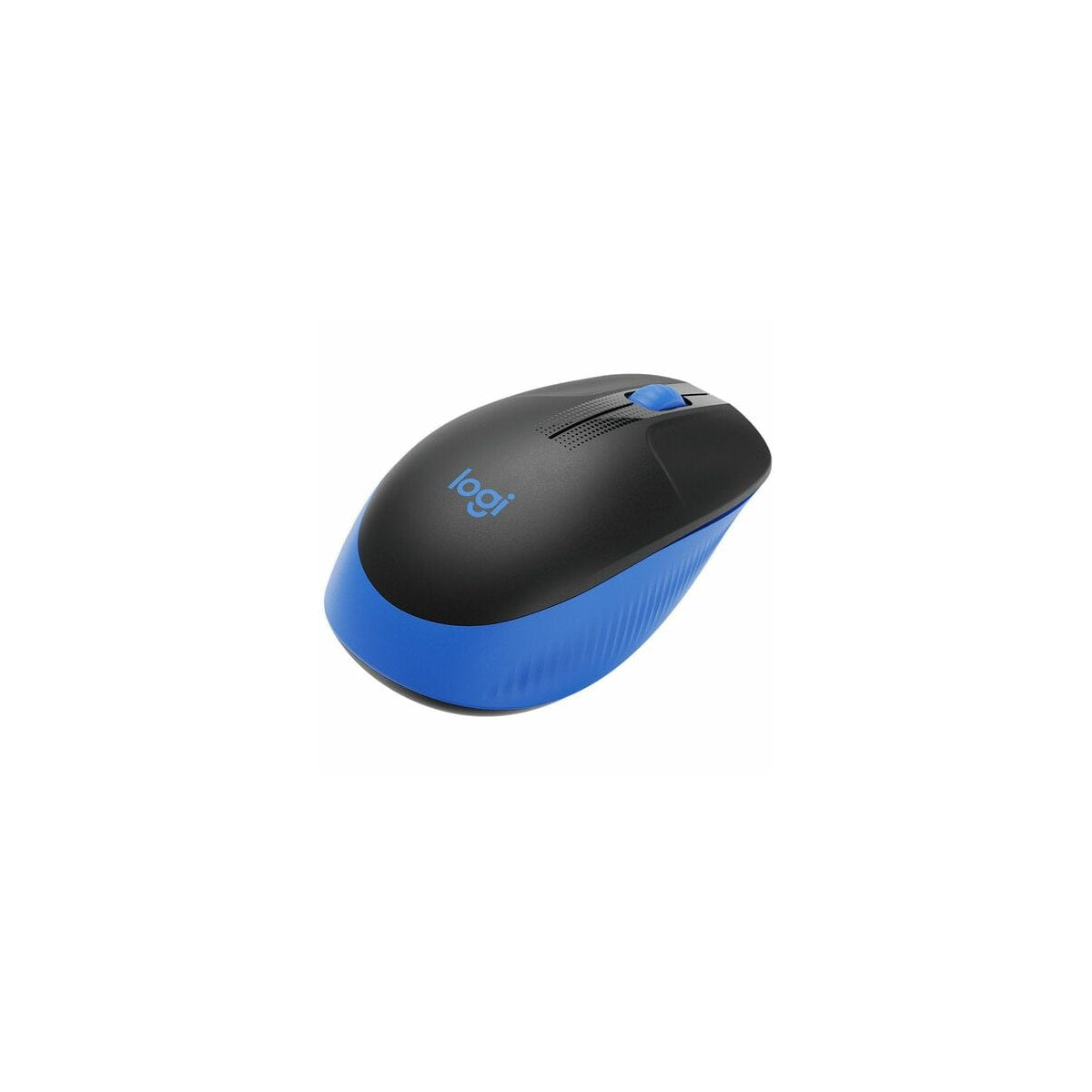 Ratón Logitech M190 inalámbrico azul, vista 3