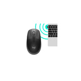Ratón Logitech M190 inalámbrico gris oscuro, vista 4
