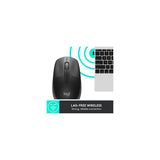 Ratón Logitech M190 inalámbrico gris oscuro, vista 9