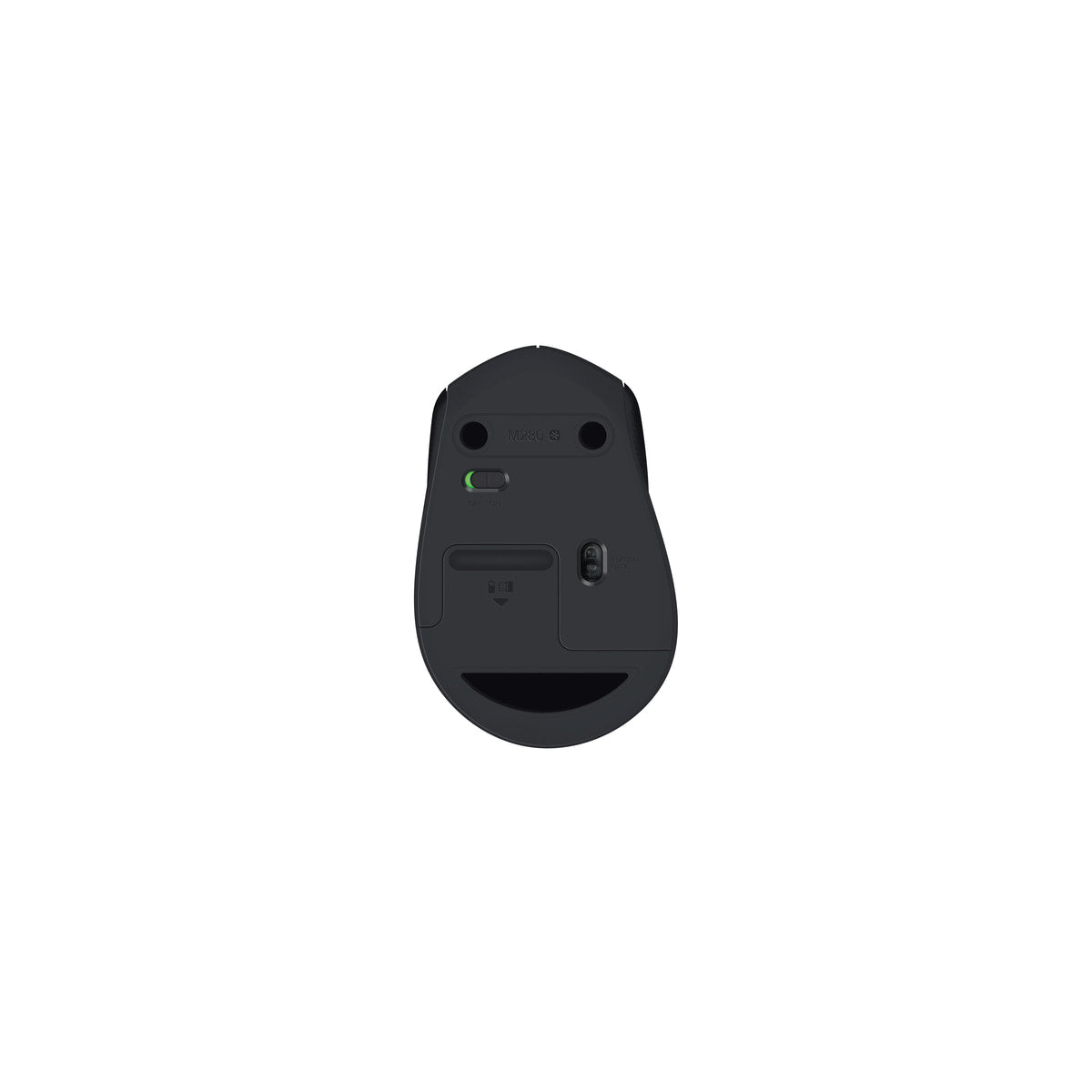 Ratón Logitech M280 inalámbrico negro, vista 5