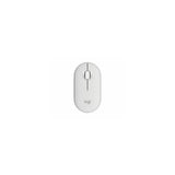 Ratón Logitech M350S inalámbrico blanco, vista 2