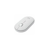 Ratón Logitech M350S inalámbrico blanco, vista 3