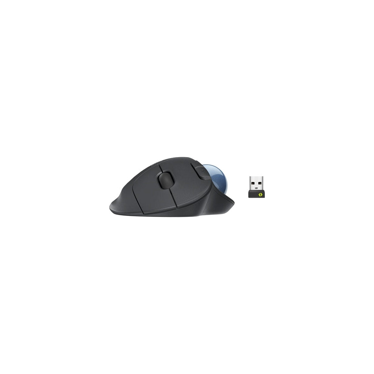 Ratón Logitech M575 Business inalámbrico grafito, vista 2