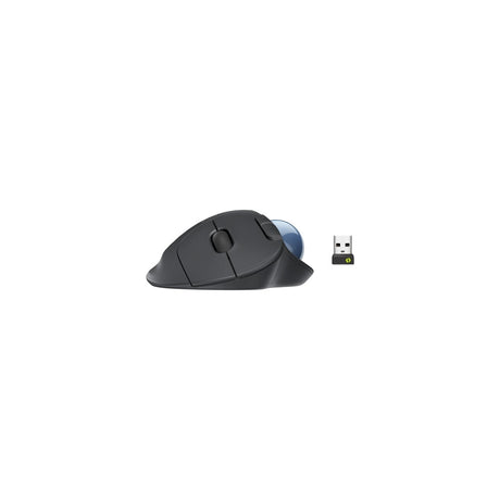 Ratón Logitech M575 Business inalámbrico grafito, vista 2